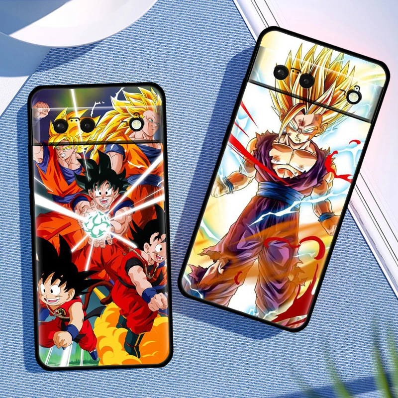 Противоударный чехол Dragon Ball DBZ для Google Pixel 7 6 Pro 6a 5 5a 4 4a XL | Мобильные телефоны и