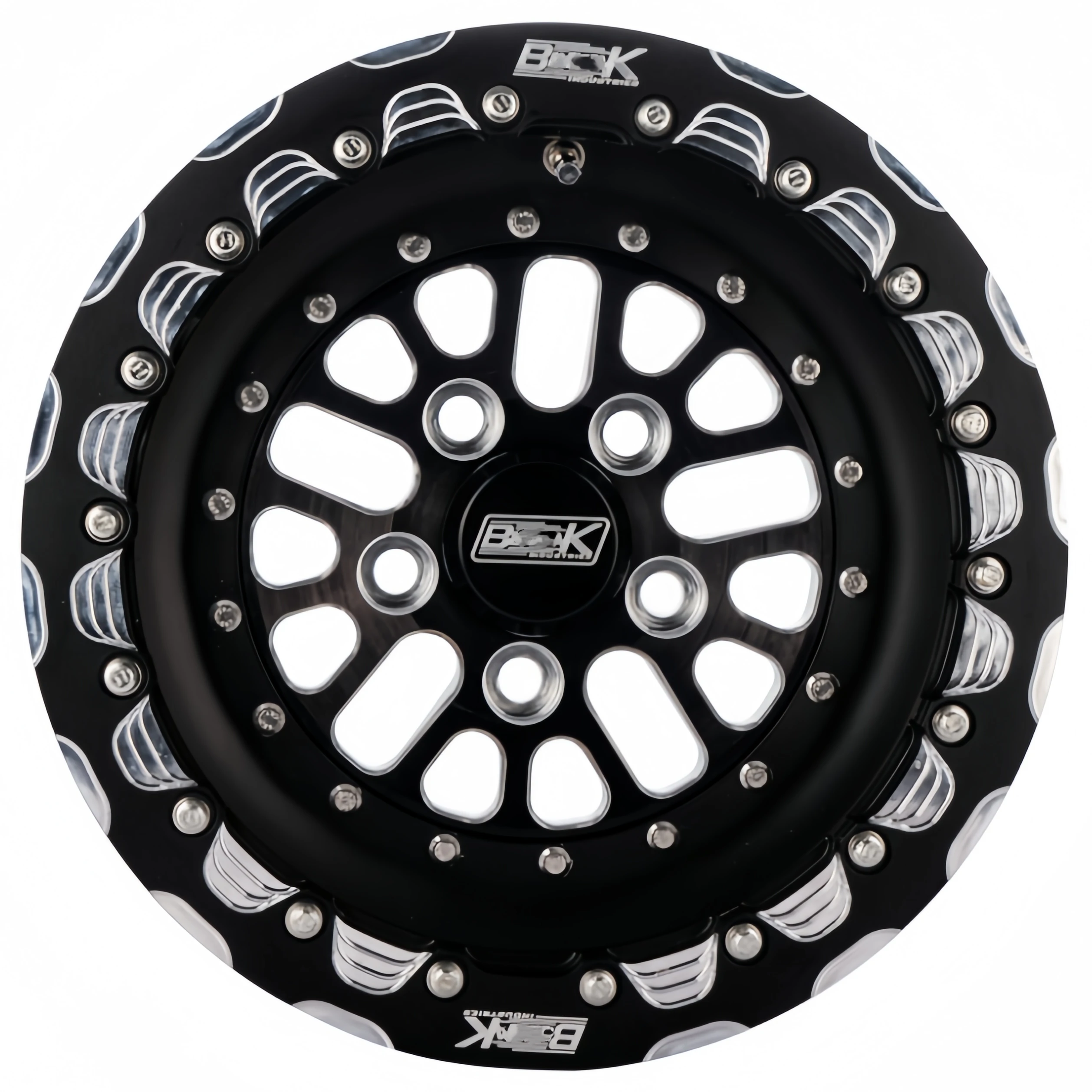 Фото 5x112 5x120 5x114,3 6x139,7 Кованый гоночный обод Custom Beadlock Offroad Глубоковолное внедорожное колесо из алюминиевого сплава для Belak №2