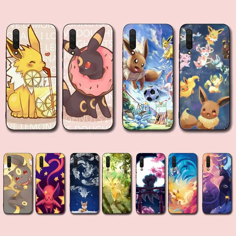 

Bandai Pokemon Cute Eevee Umbreon Sylveon Phone Case for Xiaomi mi 5 6 8 9 10 lite pro SE Mix 2s 3 F1 Max2 3