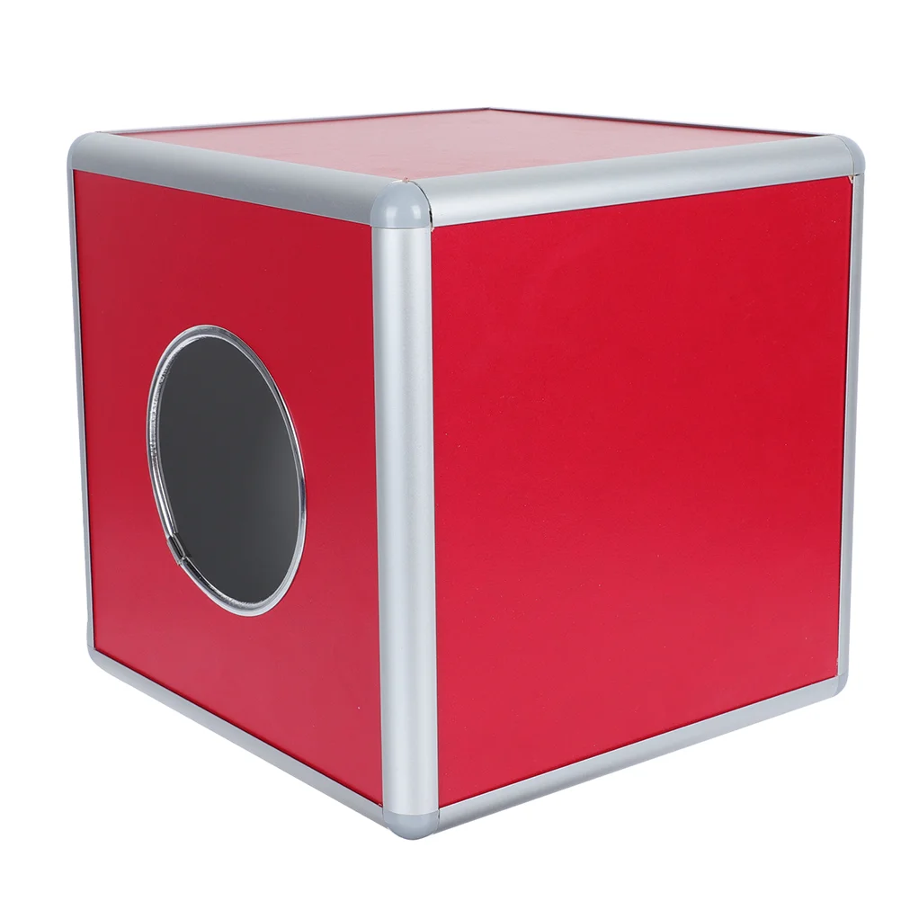 

1PC Draw Box Aluminium Alloy Lottery Box Storage Bin Promotional Lottery Balls Box