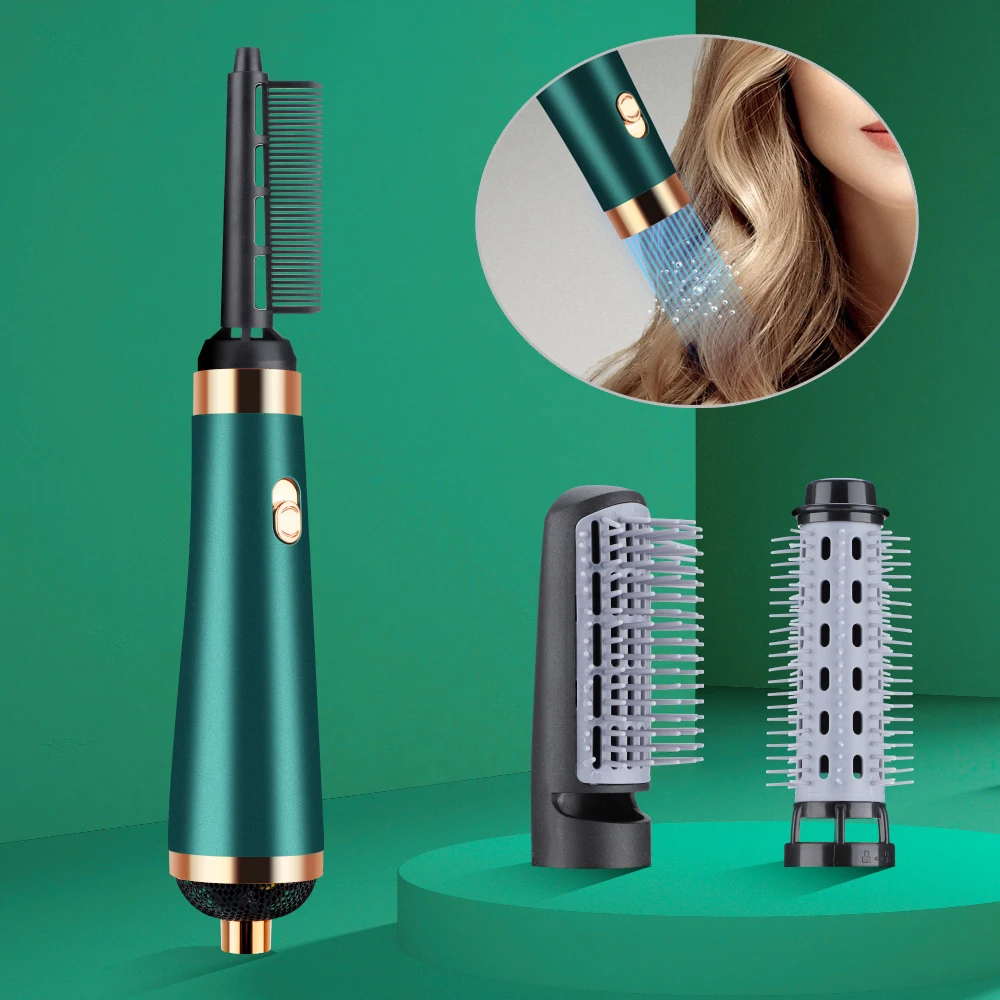 

3 in 1 Hair Dryer Brush Hot Air Styler Comb for Curler Straightener Hairdryer Negative Ionic Hair Styler Tools 3Modes Hair Style