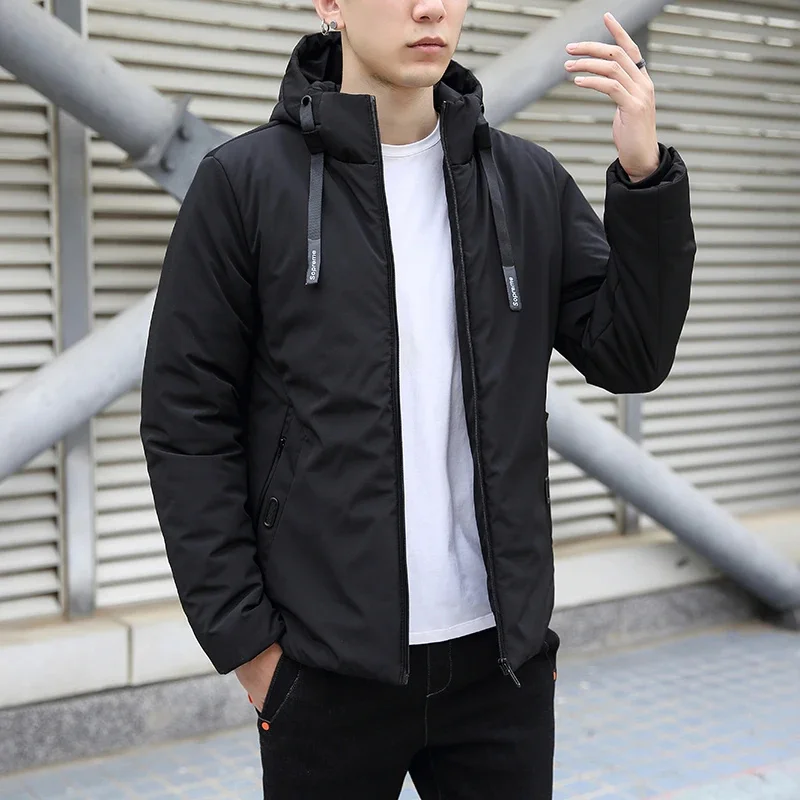 

Новинка 2023, Весенняя Мужская искусственная подкладка, пальто-пуховик, уличная одежда, мужская одежда, мужское модное худи куртки