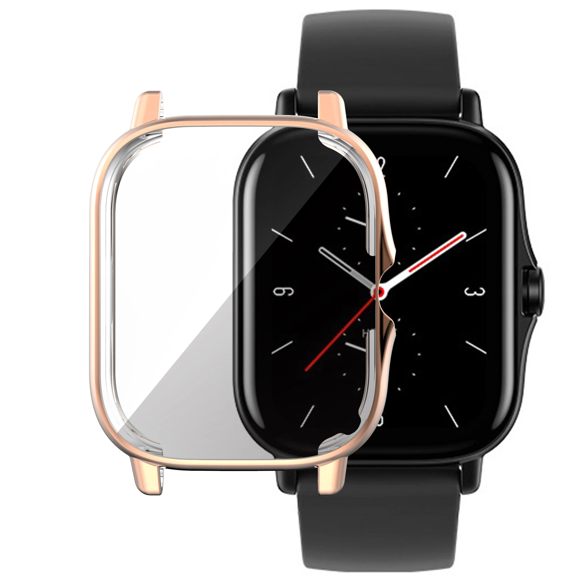 Защитный чехол для смарт-часов Huami Amazfit GTS 3 2 2e защитный GTS3 на весь экран |