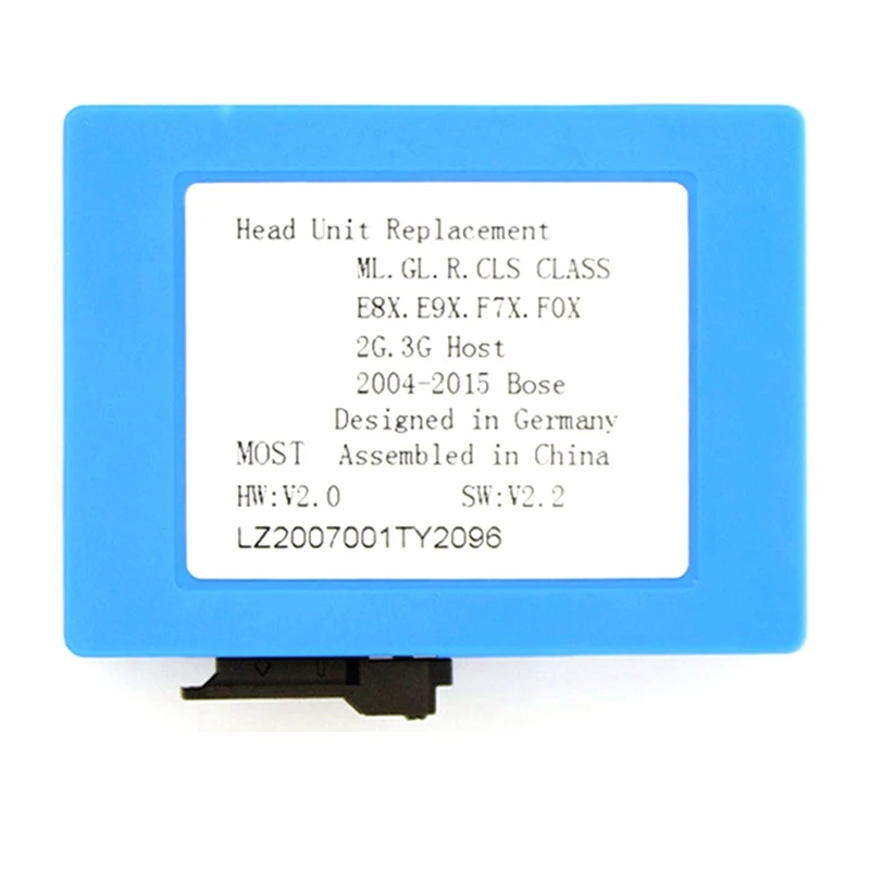 Автомагнитола радиоприемник с оптоволоконным декодером запчасти для Mercedes Benz CLS E