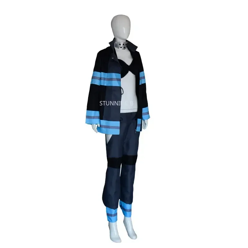 Аниме Fire Force Tamaki Kotatsu костюмы для косплея Хэллоуин женщин одежда ролевых игр