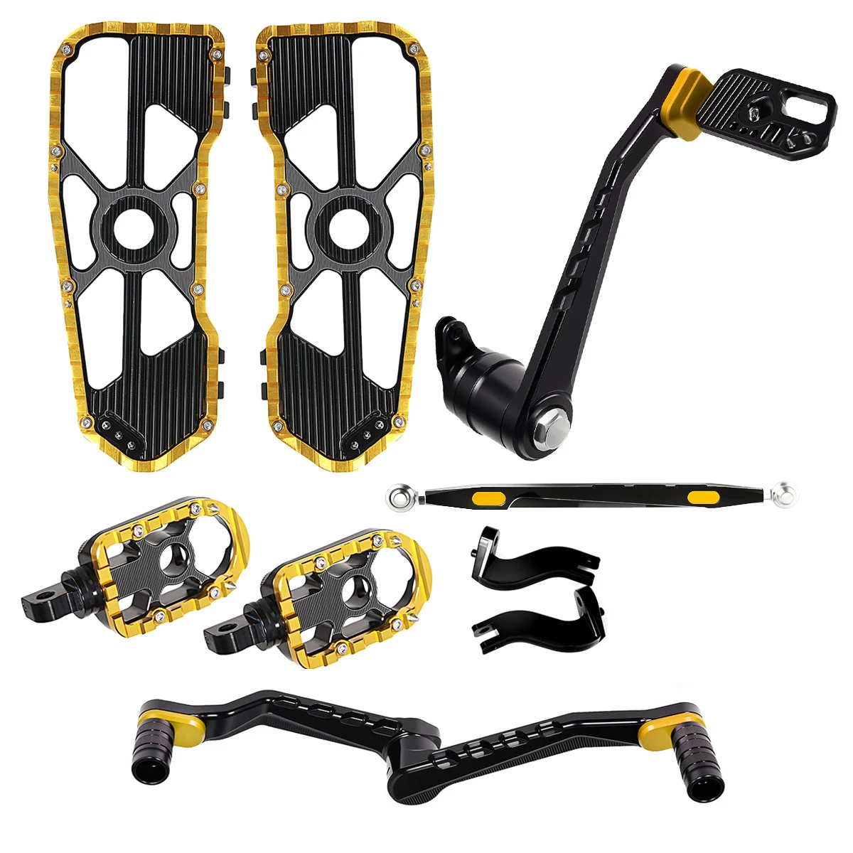 

Передние и задние половицы, подножка, тормозной рычаг, комплект рычагов для Harley Touring Road Street Glide FLHX FLTR FLHR 2006-2025