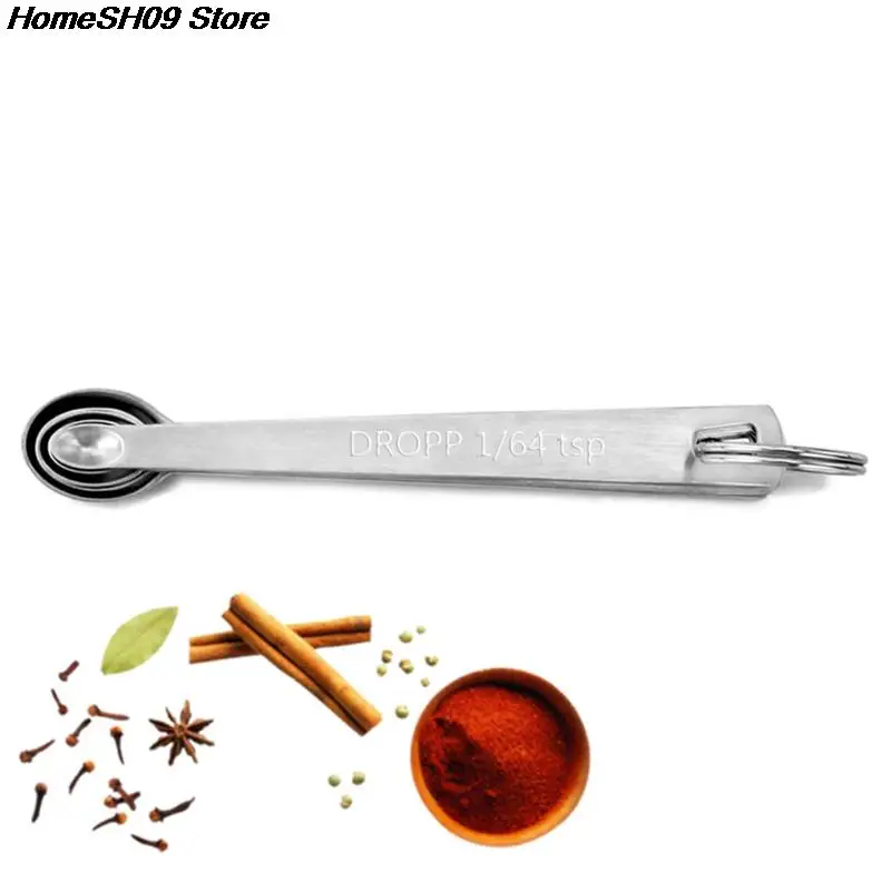 

5 шт./набор, мерная ложка из нержавеющей стали