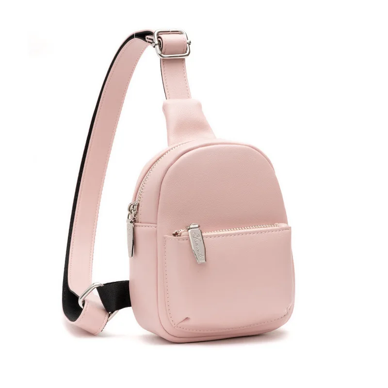 

Маленькая женская нагрудная сумка, модный миниатюрный саквояж на ремне, сумочки через плечо из искусственной кожи для женщин, клатч на ремне