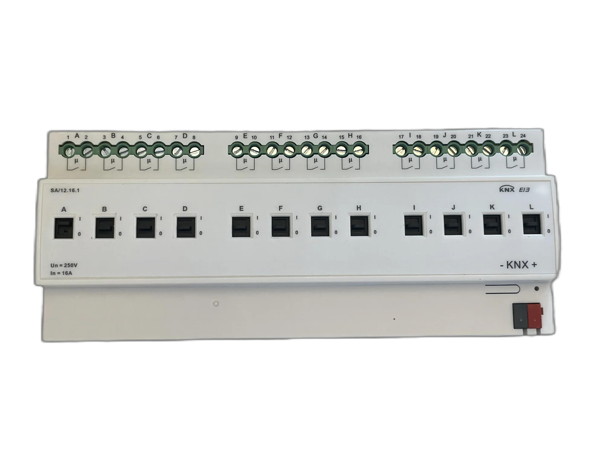 

KNX Модуль 12 road 16, 8 road 16A