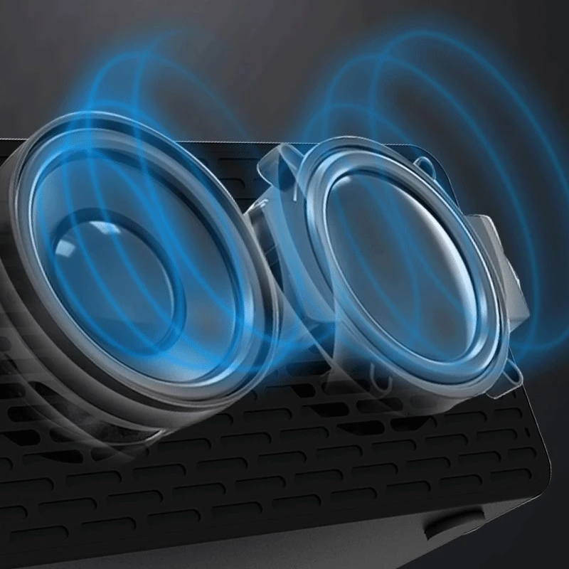 Bluetooth Speaker Clocks Upgraded HD Mirror LED Digital Alarm Clock FM Radio with USB Charger Wireless QI Charging Desktop |