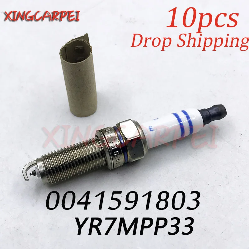 

New 10PCS Comet Spark Plug 0041591803 For Mercedes-Benz W203 W204 W211 W212 W251 W164 W221 M272 M273 Engine 0242135509 PLKR7A