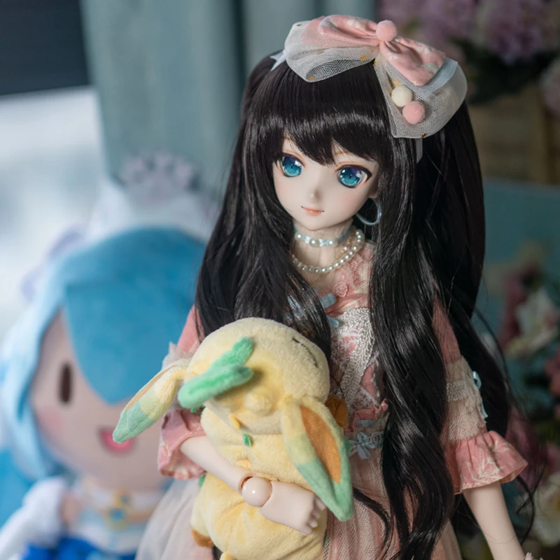 Двух измерениях Стиль парик для 1/3 1/4 1/6 BJD MD диск сверхвысокой плотности цвет