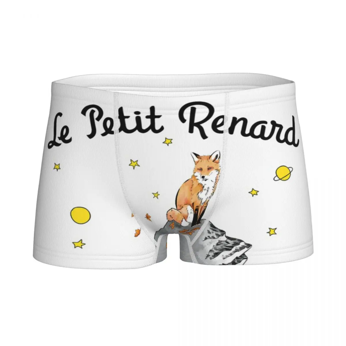 

Children's Boys Underwear Young Shorts Boxers The Little Prince Le Petit Prince Fox Rose France Stars Teenage Cotton Underpants