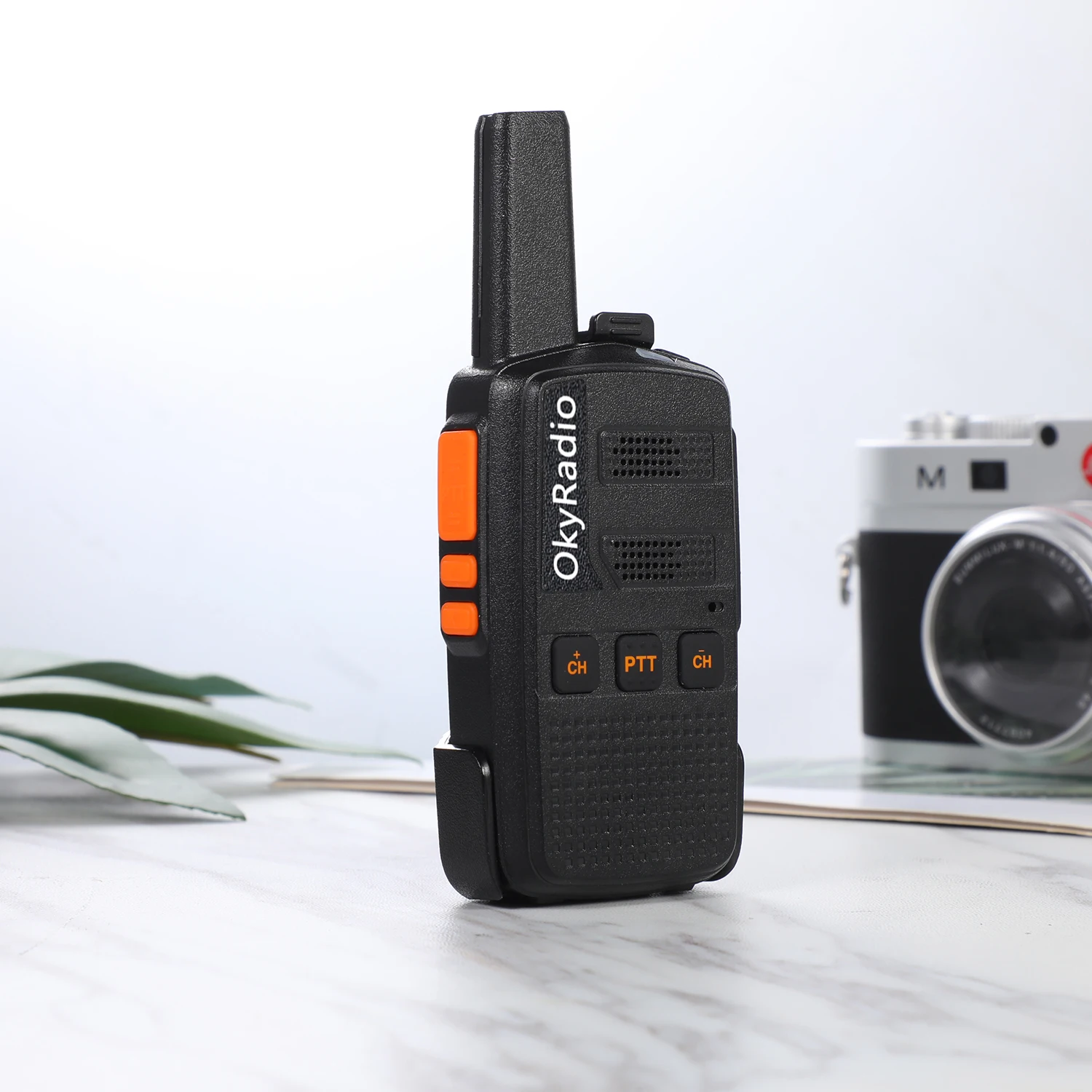 new large capacity 4800mah okyradio 5w portable waterproof walkie talkie with 6km call distance for hotel construction sites free global shipping