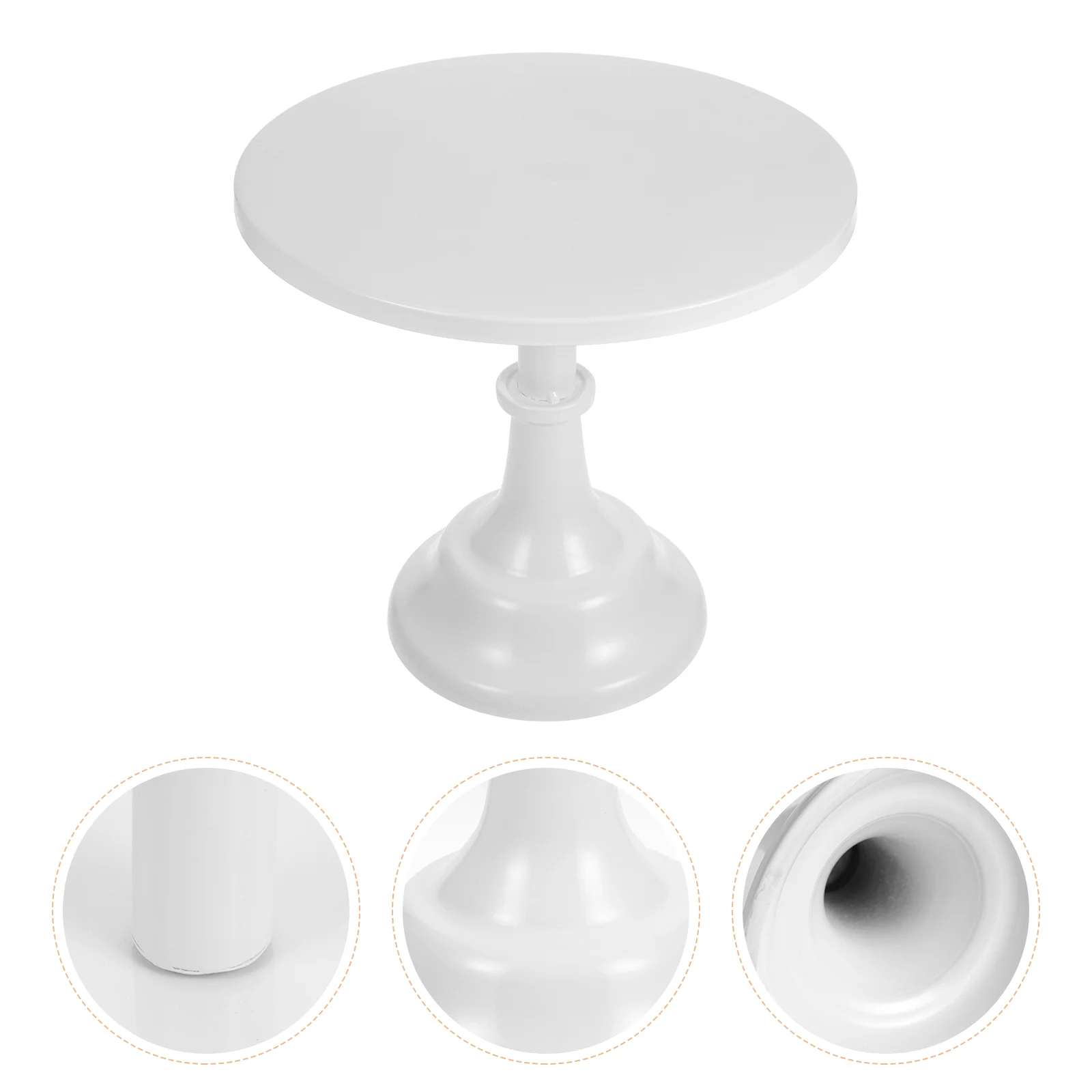 

Round Cake Stand Cake Dessert Holder Serving Tray for Birthday Wedding Party