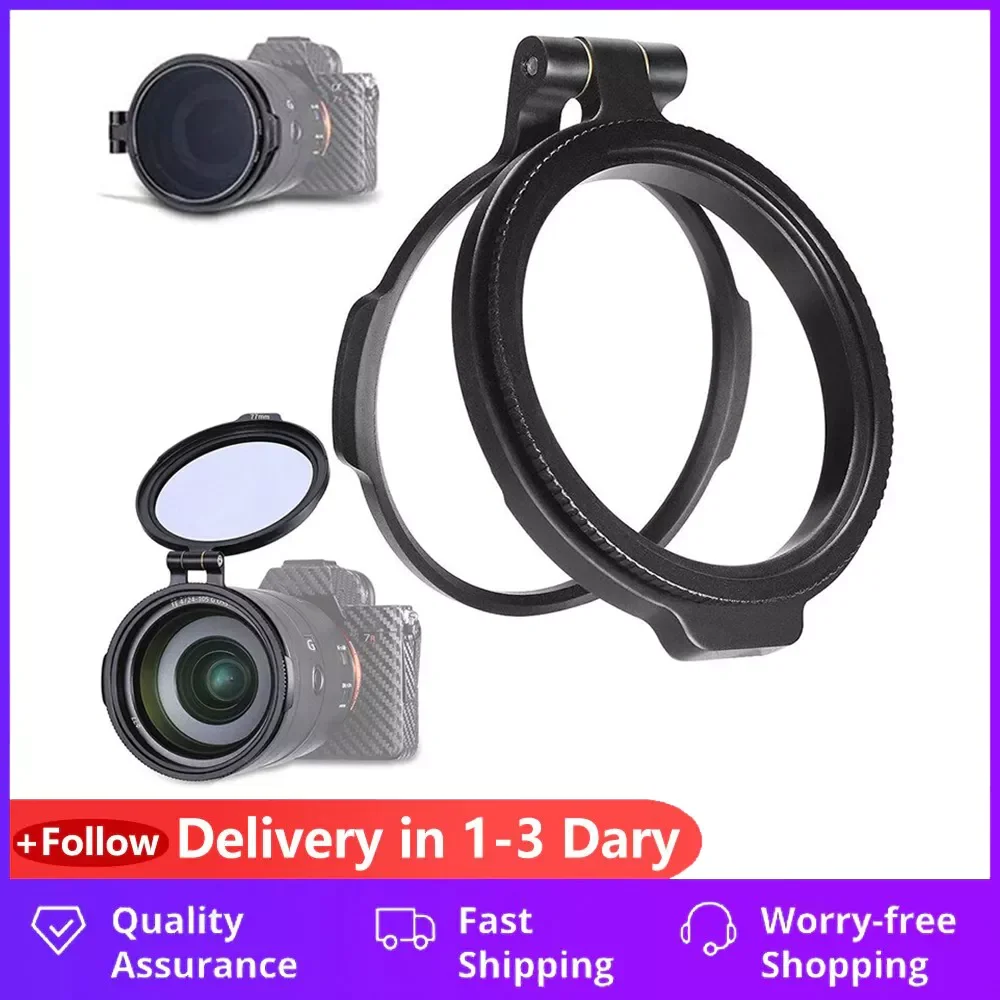 

UURig RFS ND Filter Quick Release DSLR Camera Accessory Quick Switch Bracket for 58mm 67mm 72mm 77mm 82mm DSLR Lens Adapter Flip