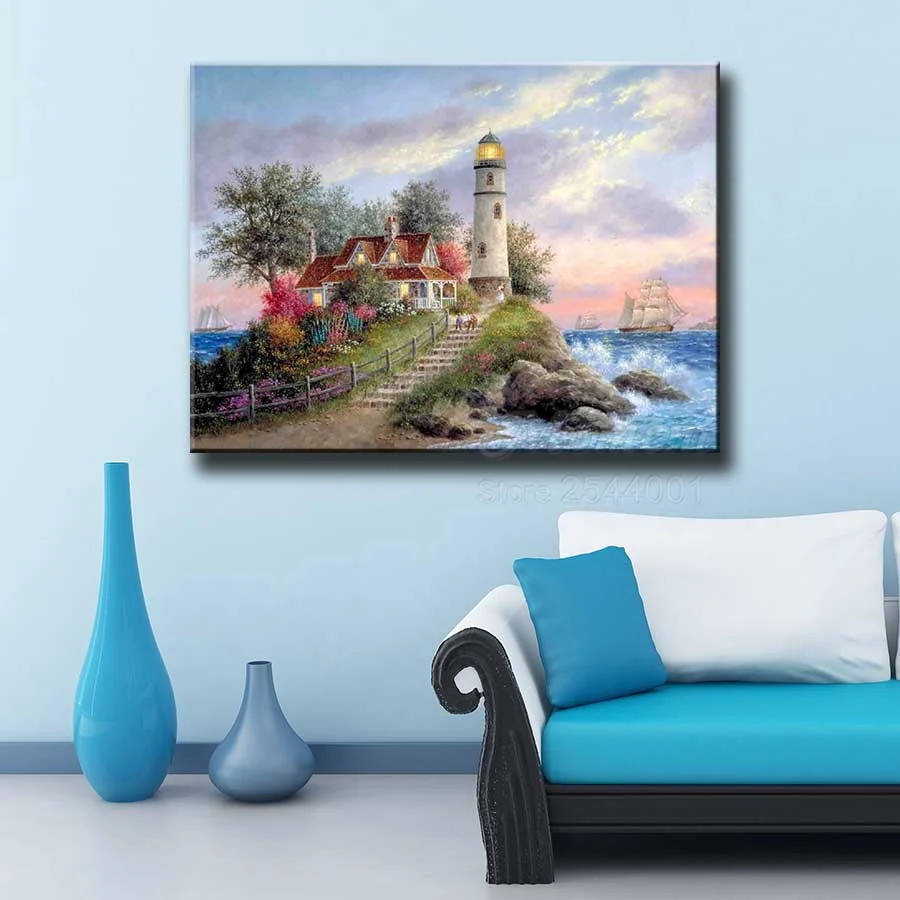 Алмазная картина Ever Moment морской пейзаж S2F1069