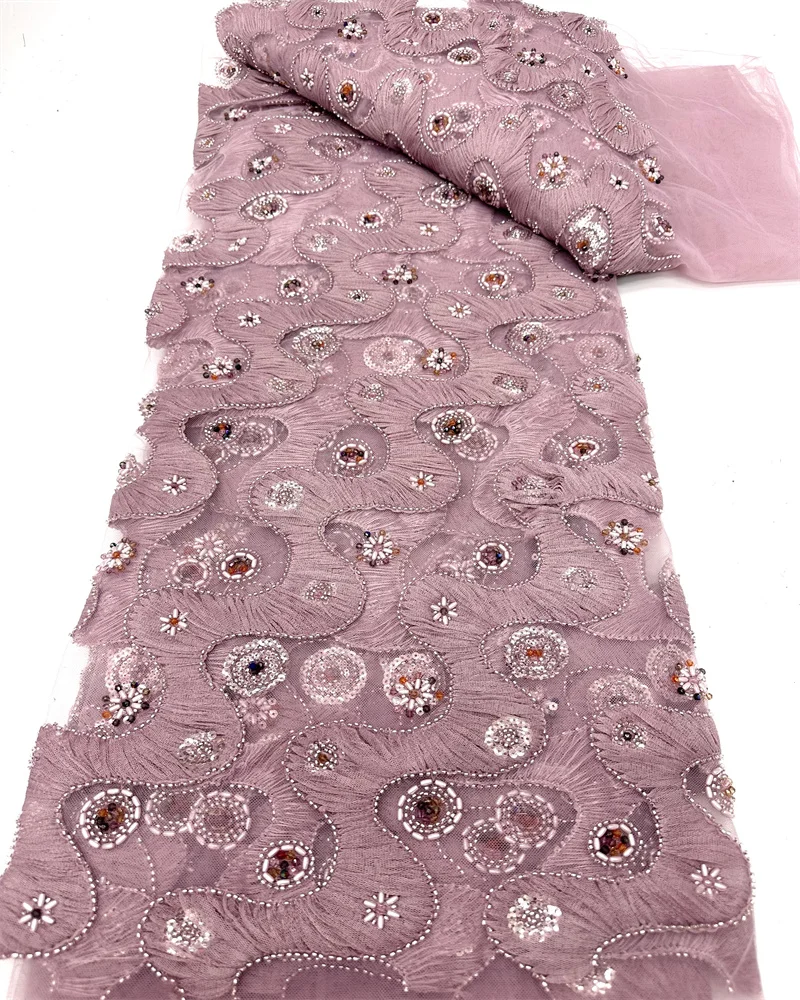 Африканская Тяжелая искусственная ткань ручной работы 2024 Высококачественная