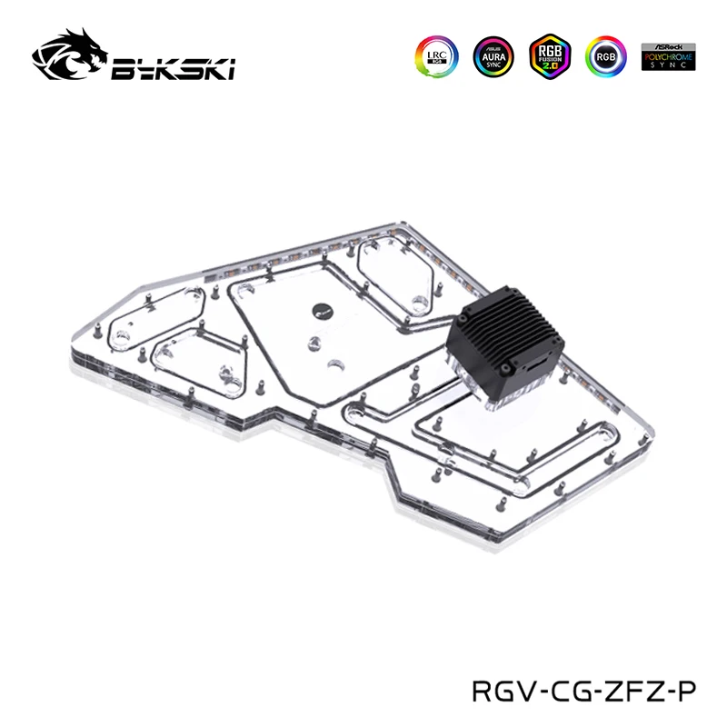 

Bykski Distro Plate ,Reservoir For COUGAR Conqueror Computer Cabinet,RGB Water Tank,Support Sync Mainboard ,RGV-CG-ZFZ-P