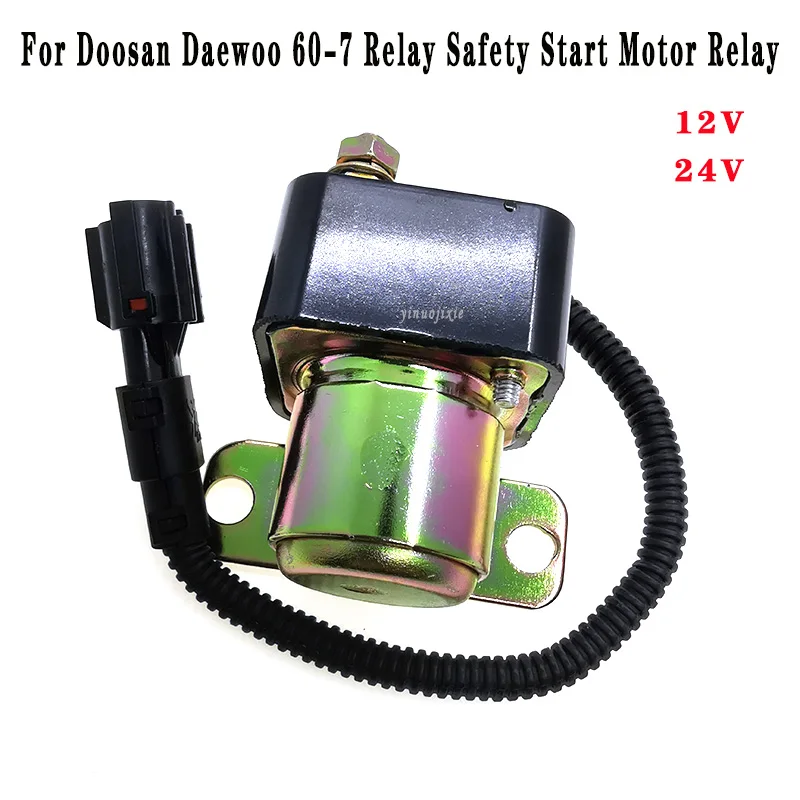 

Doosan Daewoo excavator accessories suitable for Doosan Daewoo 60-7 safety start motor relay 12V/24V