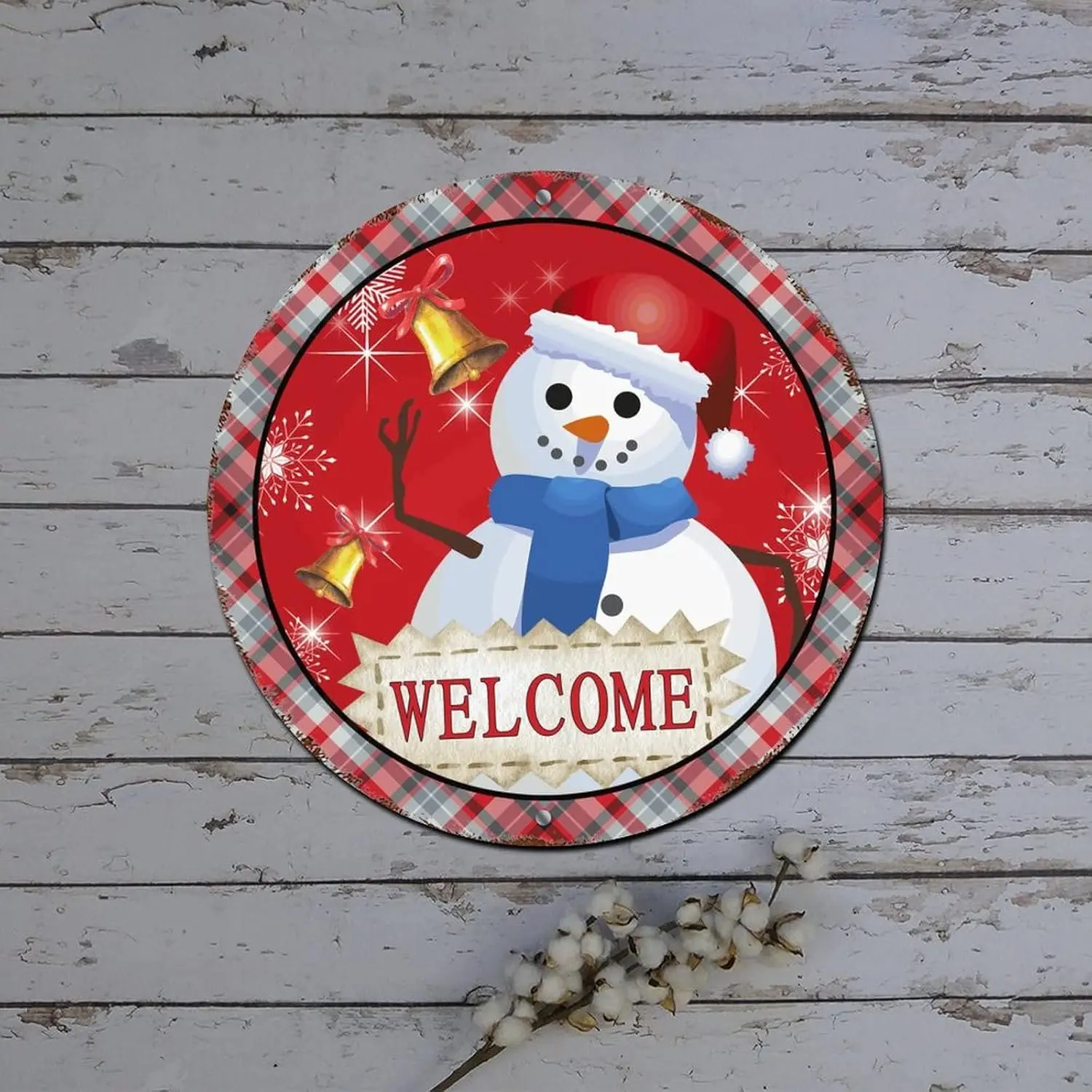 Рождественский венок знаки колокольчик снеговик Рождественская елка