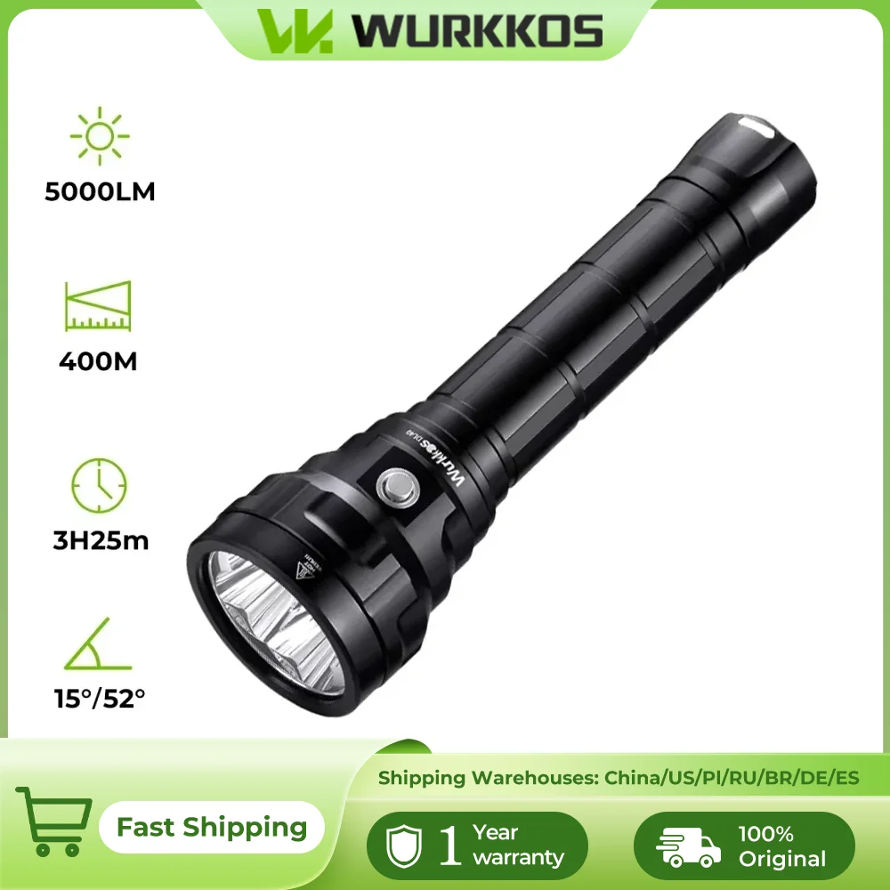 Wurkkos DL40 Подводный фонарь