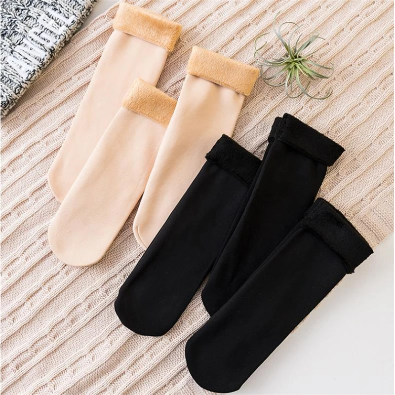 

10 Pairs Women Wool Socks Thick Terry Winter Warm Socks Fashion Style Mid Tube Socks Snow Socks High Quality Girl Socks