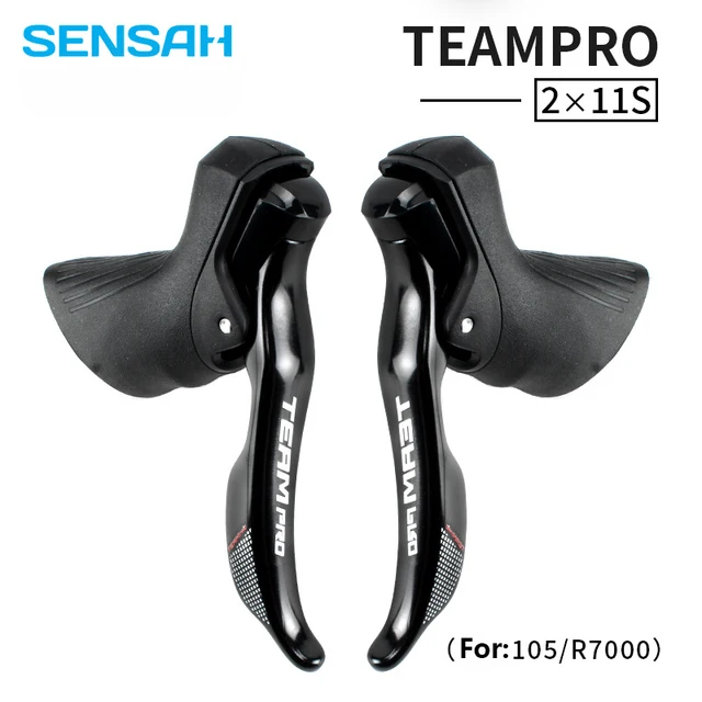Shimano 105 r7000 プラスsensah TEAMpro(11s) SENSAH TEAM PRO！シマノ11速互換レバー×R7000のインプレ、実走
