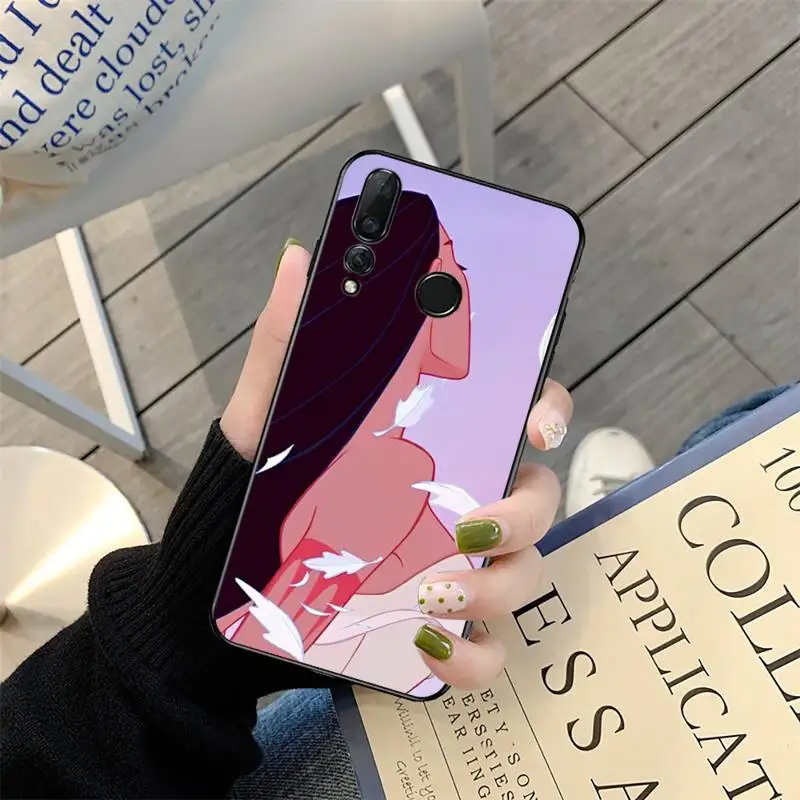 Disney wind Phone Case for Huawei Y 6 9 7 5 8s prime 2019 2018 enjoy 7 plus