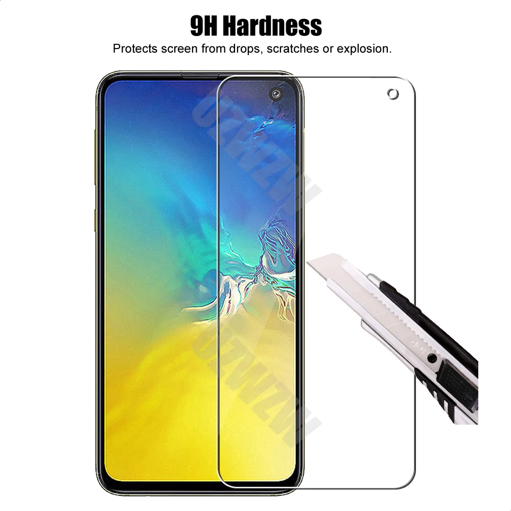 for samsung galaxy s10e tempered glass screen protector protective guard film hd clear free global shipping