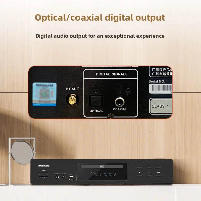 Фото BREEZE 2027 Новинка: CD-плеер Nobsound/CD-3 Pure для аудиофилов, домашний Hi-Fi проигрыватель музыки без потерь №2