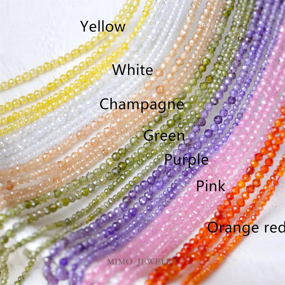 Рисунок 6 - 2-3 мм Цветные циркониевые огранки