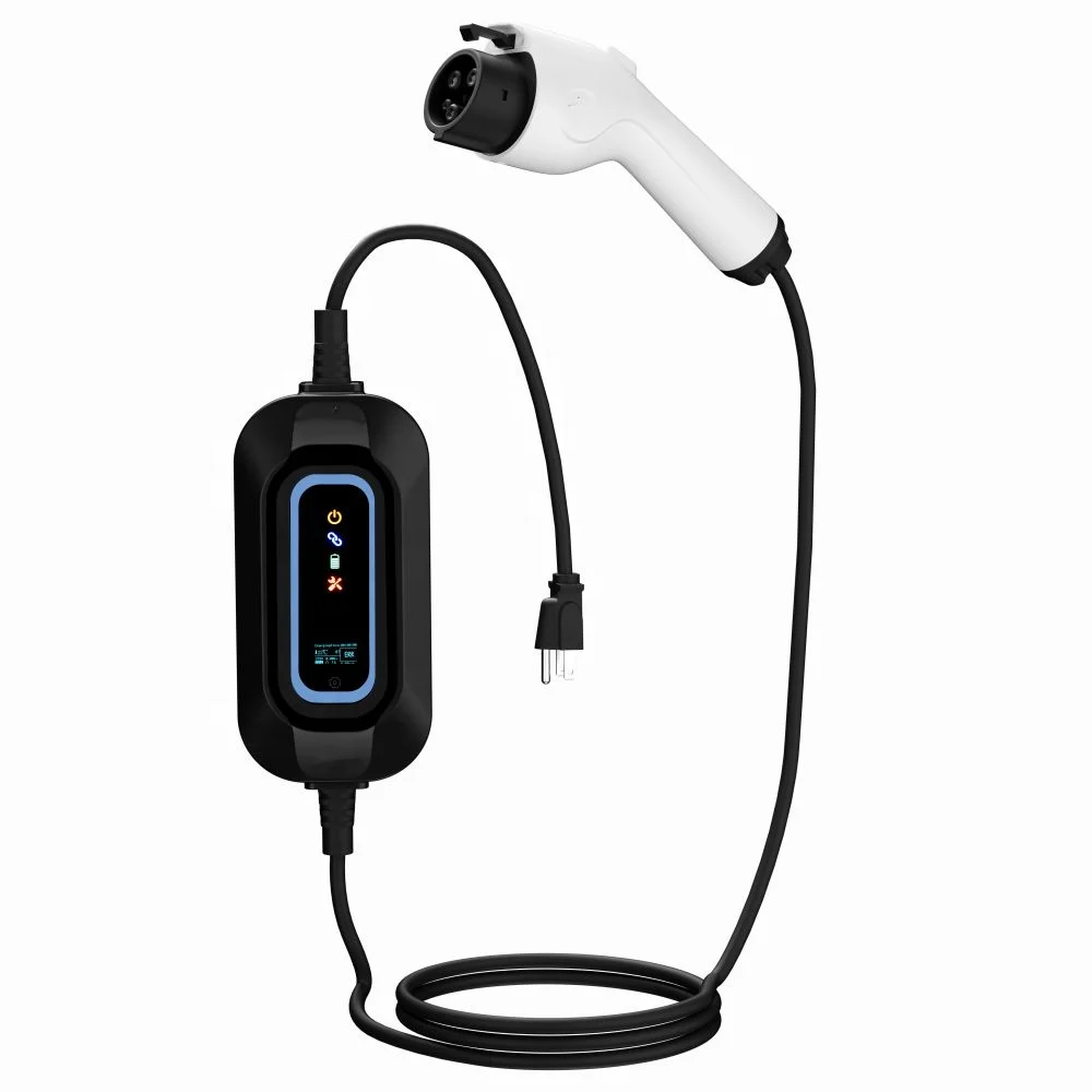 Оптовая цена на складе 7 кВт (1 фаза) Type1 Зарядное устройство для электромобилей