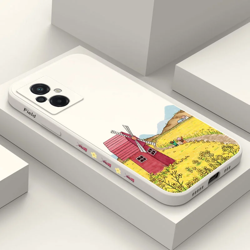 

Golden Fields Phone Case For Xiaomi Poco M5 M5S F5 X5 F4 X4 M4 F3 X3 M3 F2 X2 Pro C40 4G 5G GT Liquid Silicone Cover