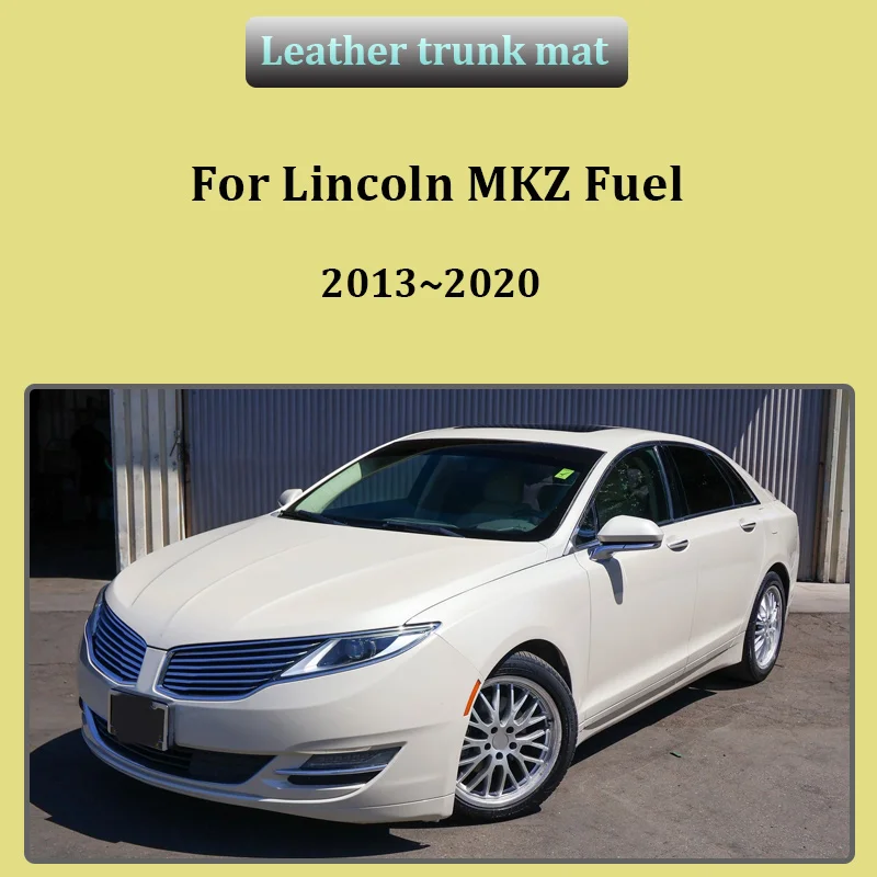 Фото Коврик в багажник для Lincoln MKZ Fuel 2013-2020 MK2, полная защита, противоскользящий, легко чистится, специальные автомобильные аксессуары. №3
