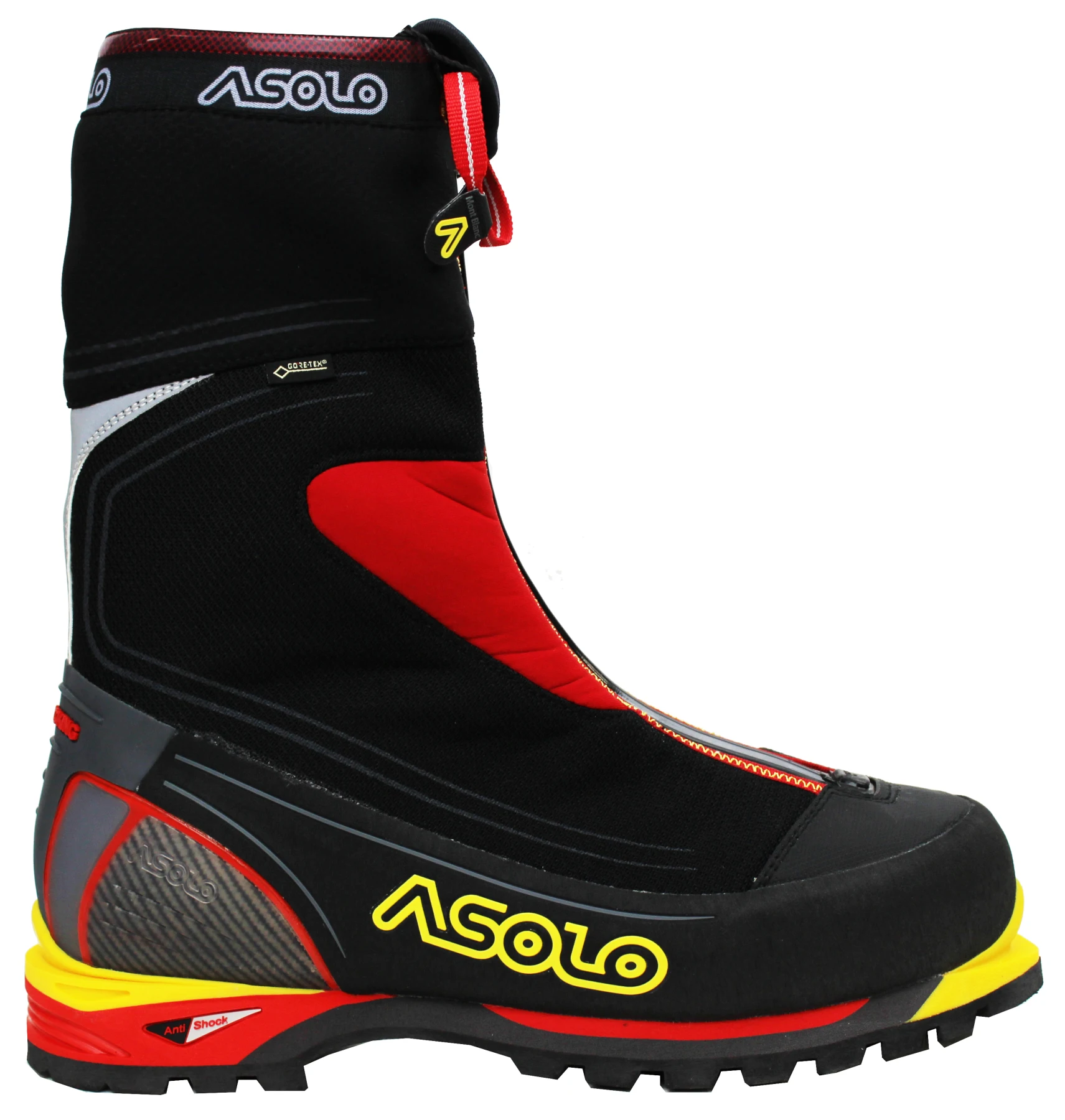 Boots Asolo Alpine Mont Blanc GV black/red (UK:6 5) kant kaht Durable Reliable High Quality Ski boots vacuum walk ski shoes snowboard comfortable