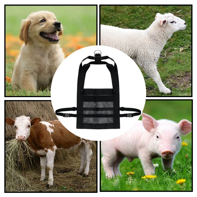 

1Piece Black Nylon Weighing Bag Lamb Calf Pig Baby Weigher Small Animal Weighing Machine