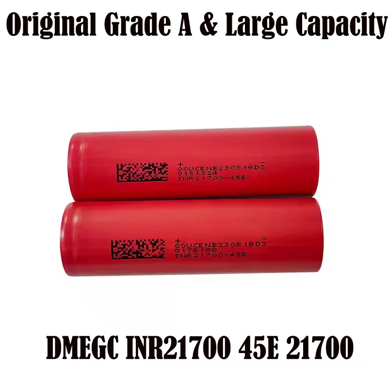 Хорошая цена оригинальные аккумуляторы DMEGC INR21700 45E 21700 3 7 В макс. 3C разрядные