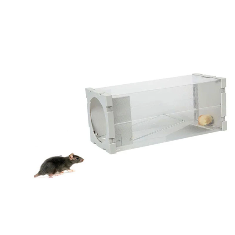 Plastic Rat Trap Household New Plastic Continuous Mousetrap Bottle Sticky Mouse Camouflage Flutter Catch Mouse-Trap Wholesale