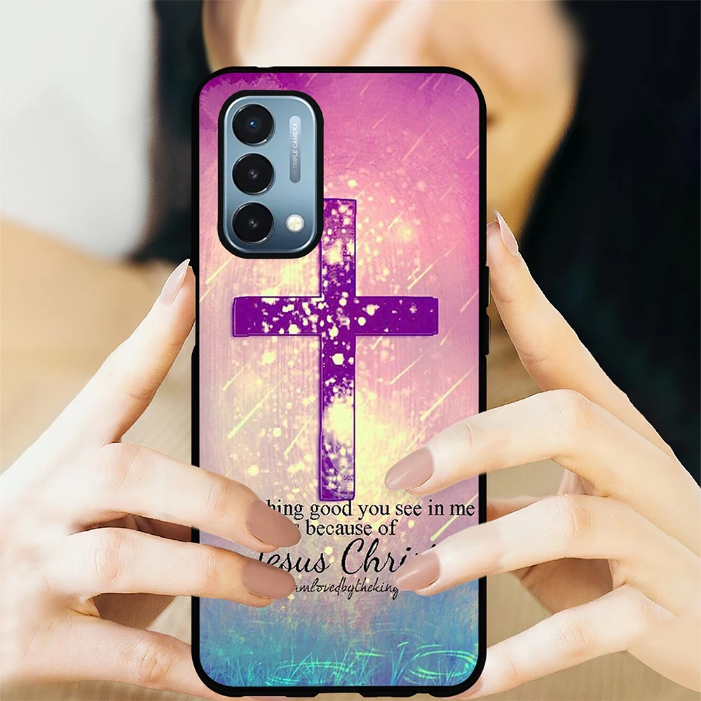 phone case for oneplus 7 7pro 8 8pro 8t 7t pro 9 9pro 6t 6 9r 10pro nord n10 2 5g n100 n200 9rt 5g bible text flower fundas free global shipping