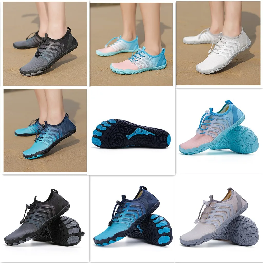 

Men and Women Rock Climbing Mountaineering Cycling Shoes Indoor Sports Fitness Five-finger Shoes Beach Swimming Wading Shoes