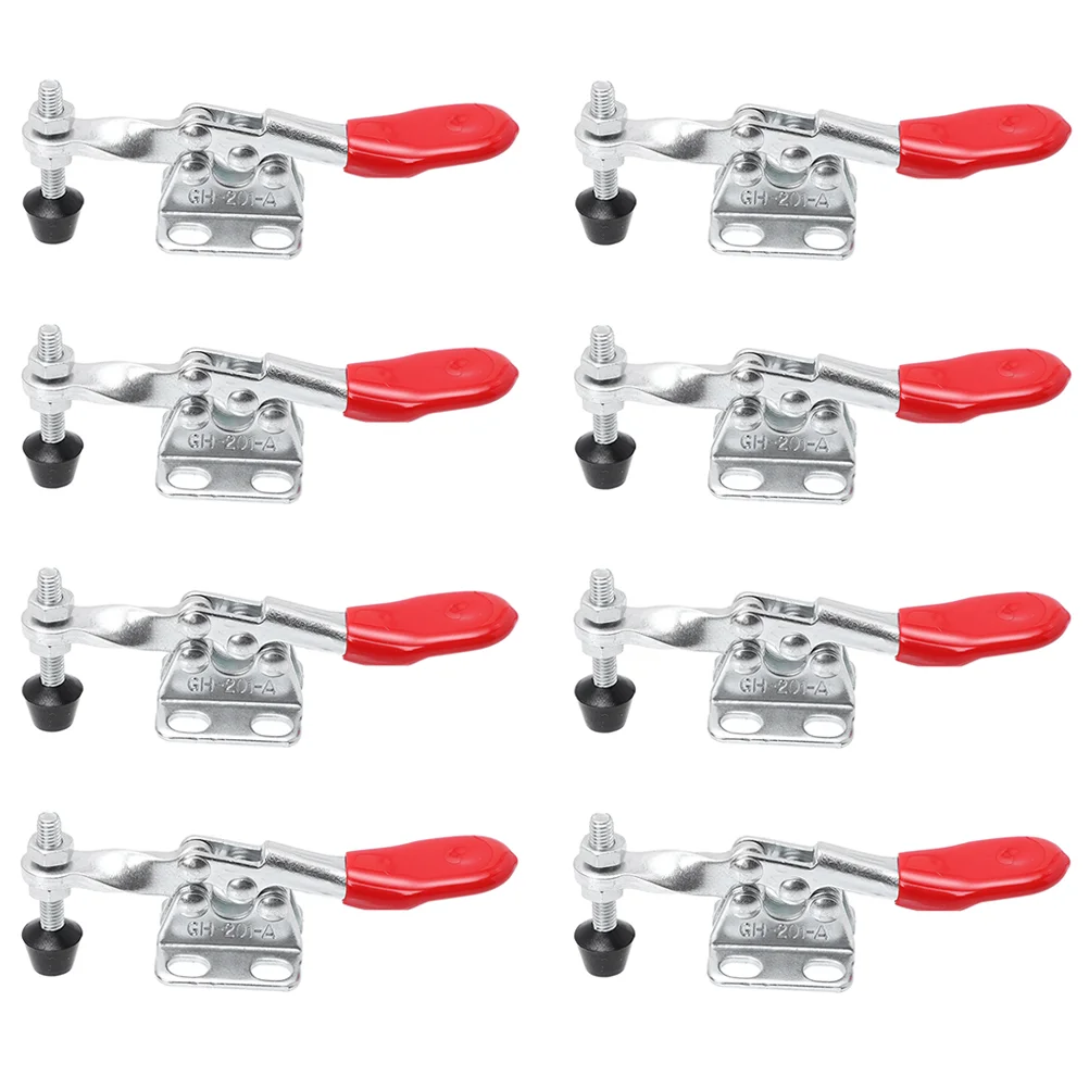 

8 Pcs Heavy Duty Clamps Quick Clamps Jigs Woodworking Tools Doitool Hold Toggle Clamps Adjustable Quick Fixture