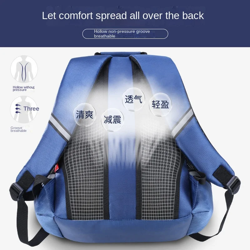 Disney schoolbag primary school boys grade one, two, three to six super lightweight ridge protection and load reduction