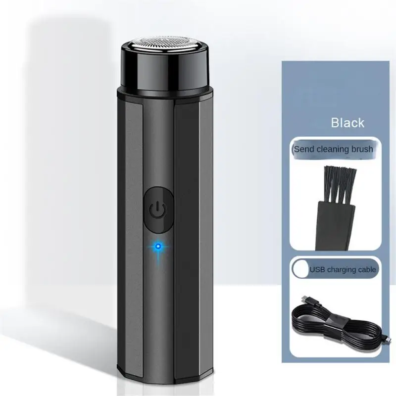 

Portable Mini Electric Shaver Washable Beard Trimmer Men Shaver Razor USB Travel