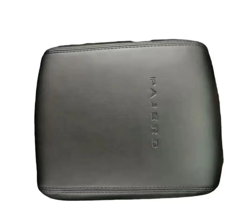 

Стайлинг автомобиля, кожаный защитный чехол для центрального подлокотника автомобиля для Pajero V97 V93 V87 V77 V73