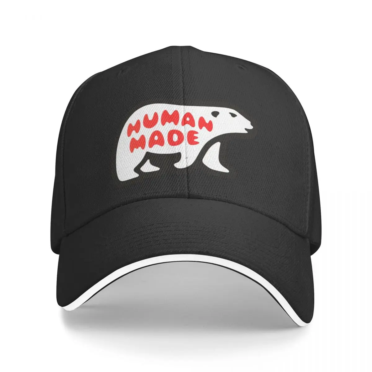 

Human Made 589 Bob cartoon anime polar bear men and women adult children casual hat