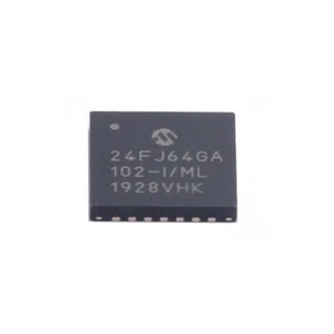 1 PCS PIC24FJ64GA102-I/ML PIC24FJ64GA102 QFN28 Microcontroller Chip IC Original New