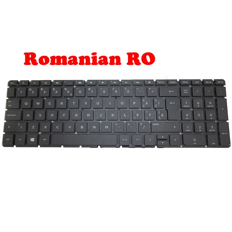 Клавиатура для HP 255 G5 250 256 15-BA000 15-BF000 15-BG000 15G-AD000 15Q-AJ000 США/Великобритании/JP/BG/RO/TI