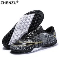 2022 zhenzu size 30 45 professional soccer shoes men kids boys sneakers original football boots tf soccer cleats futsal