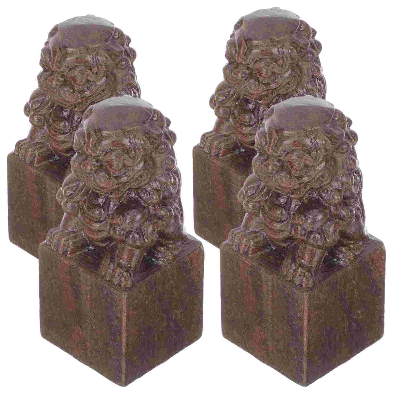 

Statue Ornament Decor Animal Kingforest Model Outdoorchinese Figurines Standing Home Carving Crafts Department New England
